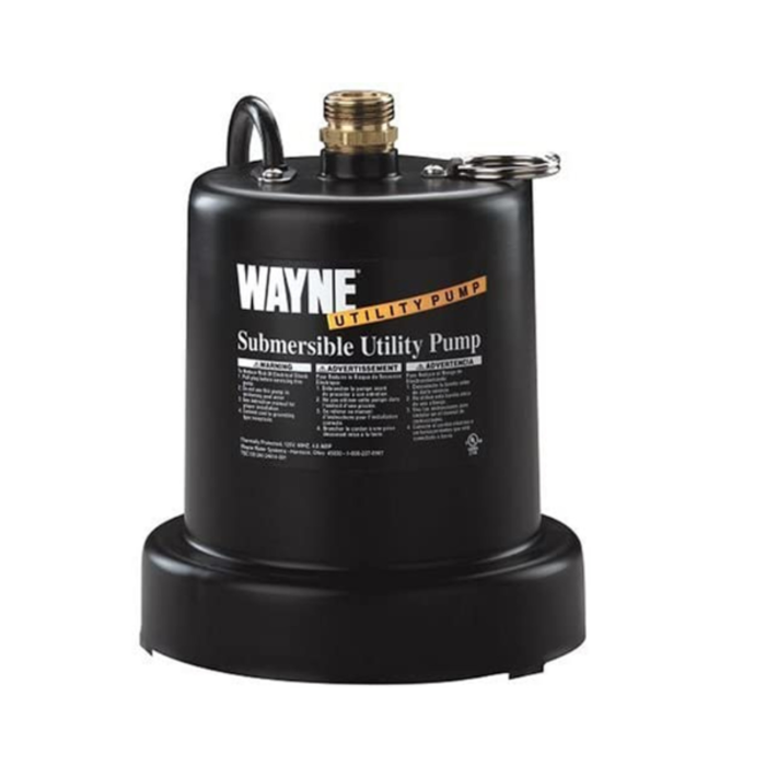 WAYNE IND4314 WAYNE PUMP/SUBMERSIBLE 1/4HP/1/6HP TSC130