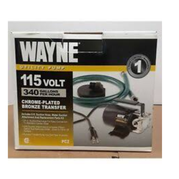 WAYNE IND4316 PUMP/W-TRANSFER 115V 57717 PC2-120V
