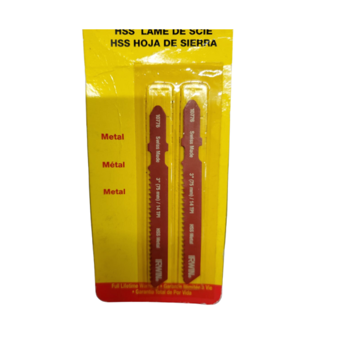 IRWIN TOOLS HAR1002 BLADE/JIGSAW FOR BOSCH #10776 (2 PC PER PACK)
