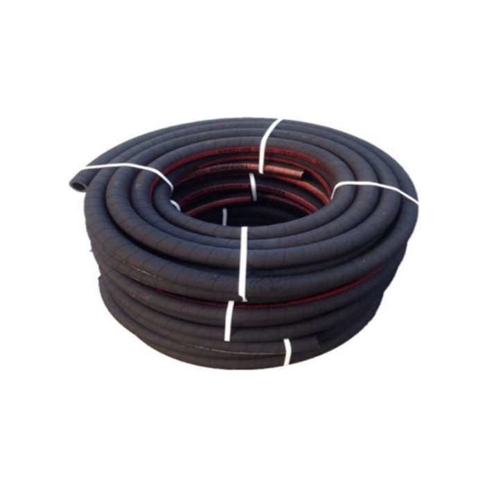 HAR1010 HOSE/AIR WATER RUBBER WITH WIRE 1-1/2" 128FT PER ROLL 300PSI