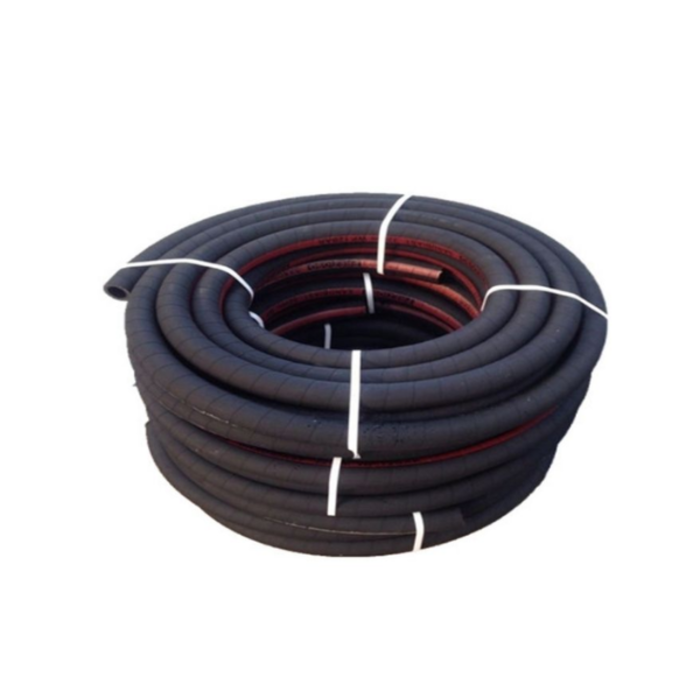 HAR1010 HOSE/AIR WATER RUBBER WITH WIRE 1-1/2" 128FT PER ROLL 300PSI