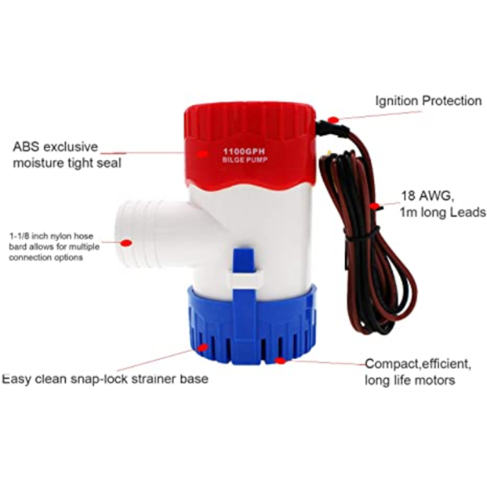 BETA STAR IND4351 PUMP/SUBMERSIBLE BILGE -RULE-WNR