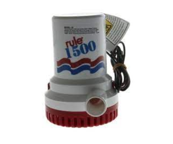 IND4355 PUMP/SUBM.RULE 12V 1500GPH