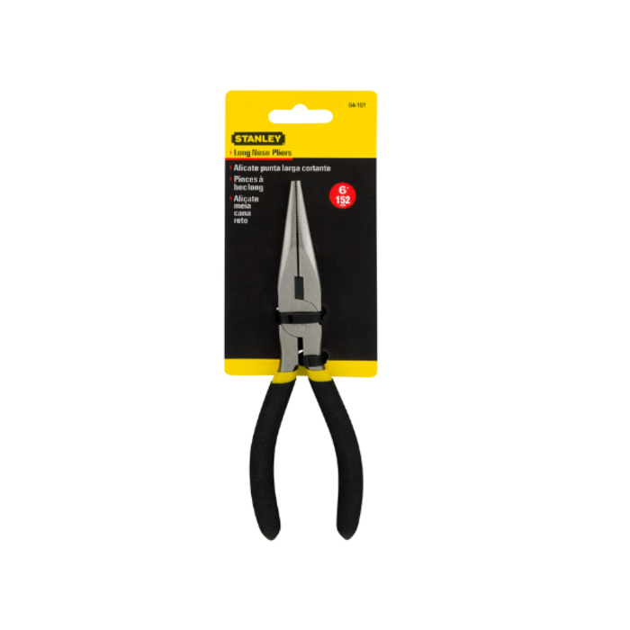 STANLEY HAR1020 PLIERS/LONG NOSE 6" 84-101LA