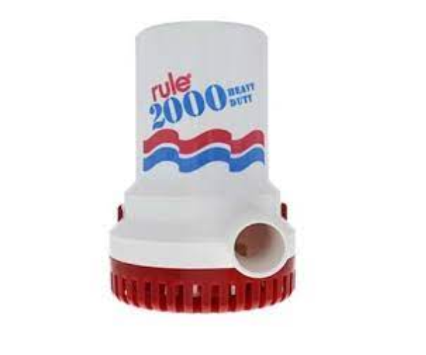 BETA STAR IND4357 PUMP/SUBM.RULE 12V 2000GPH