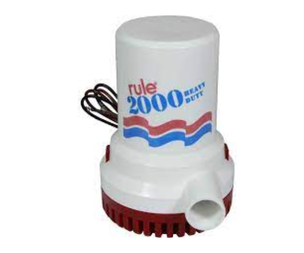 BETA STAR IND4357 PUMP/SUBM.RULE 12V 2000GPH