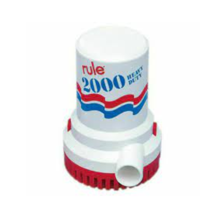 BETA STAR IND4357 PUMP/SUBM.RULE 12V 2000GPH-#10