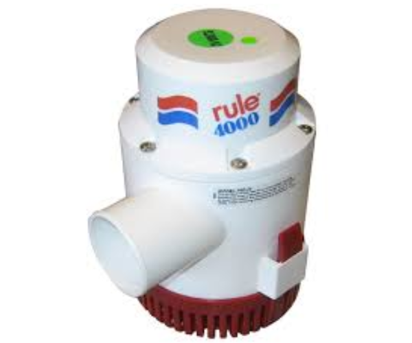 IND4359 PUMP/SUBM.RULE 12V 4000GPH