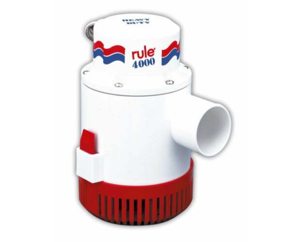 IND4359 PUMP/SUBM.RULE 12V 4000GPH
