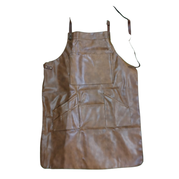 HAR9333 WATERPROOF COWHIDE SHOULDER STRAP APRON