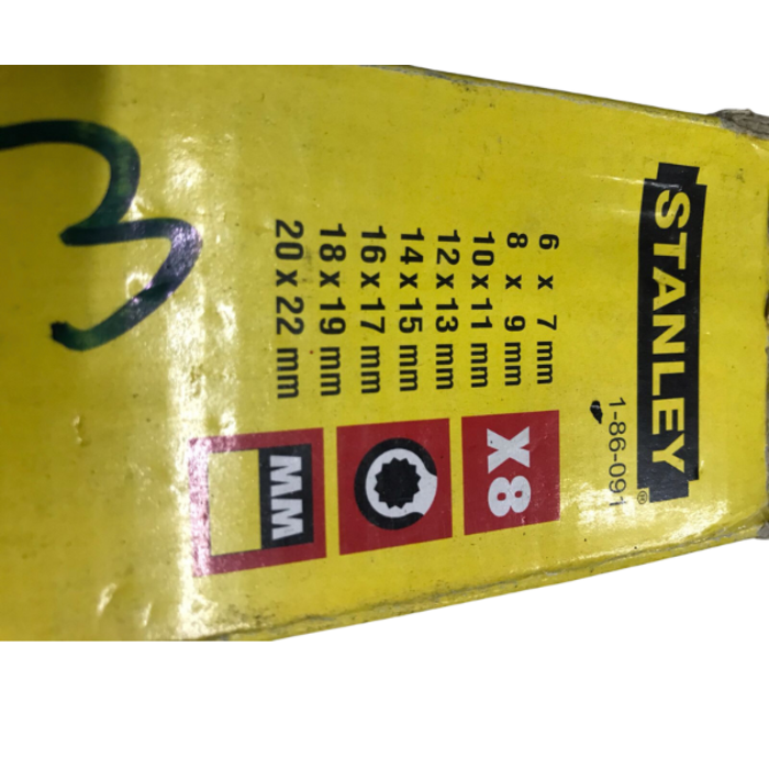 STANLEY HAR1063 WRENCH/BOX/METRIC 8 86-091