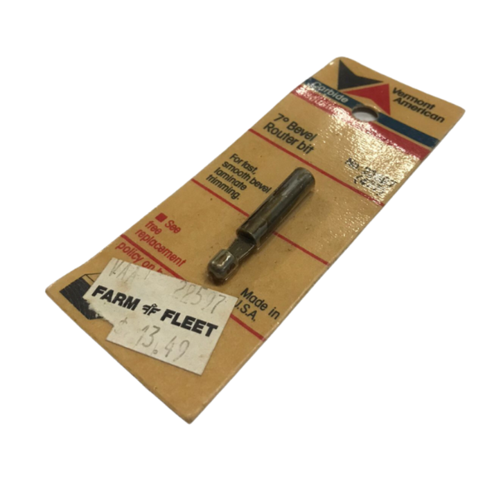 VERMONT AMERICAN HAR1088 BITS/ROUTER-LAMINATE T 1/4 #33-22597