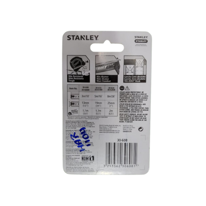 STANLEY HAR1104 TAPE/RULE-G/PLUS 3M (951B) 30-608