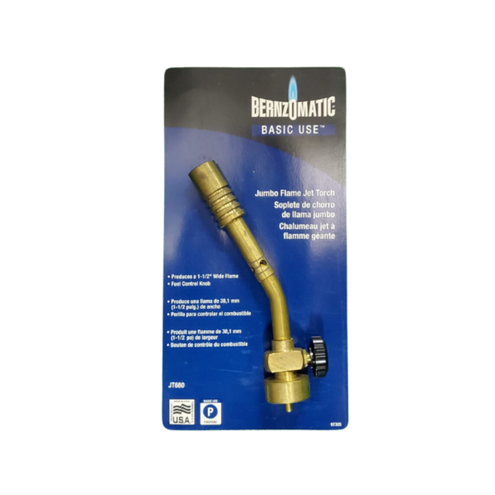 BERNZOMATIC HAR1112 TORCH/JUMBO FLAME -UNIT JT680-WNR