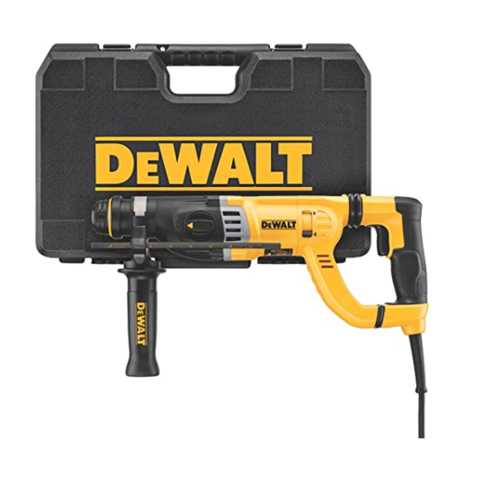 DEWALT IND5231 HEAVY DUTY 1 1/8" ROTARY HAMMER KIT D25263K