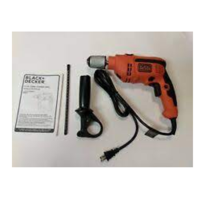BLACK & DECKER IND5244 6.5AMPS 1/2" HAMMER DRILL DR670