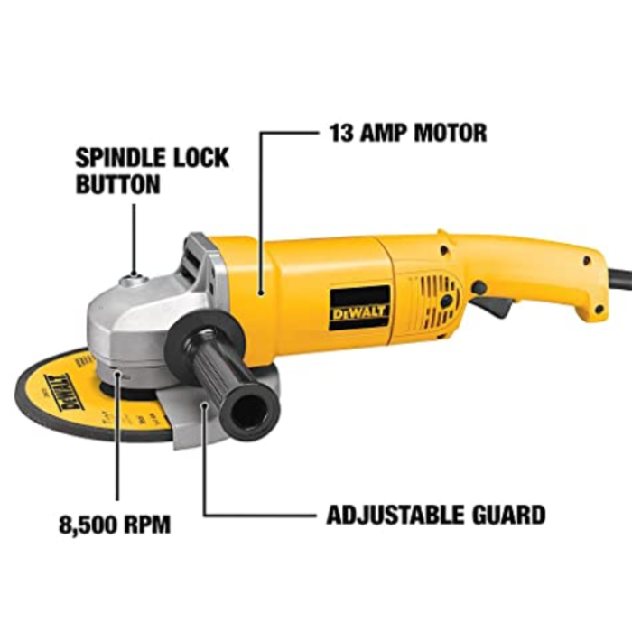 DEWALT IND5265 GRINDER/ANGLE DW840 7''