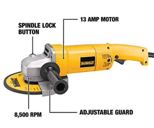 DEWALT IND5265 GRINDER/ANGLE DW840 7''--WNR