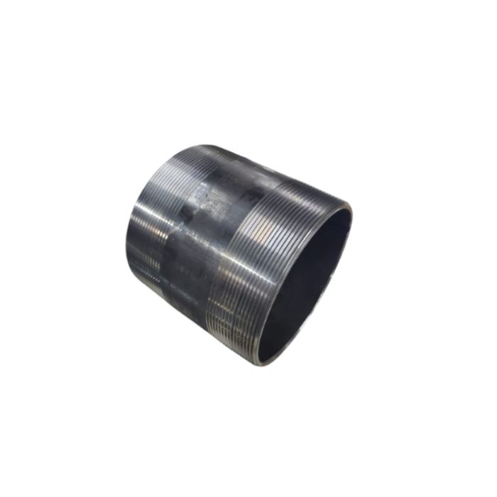 HAR9306 6"X6"-STANDARD BLACK STEEL PIPE NIPPLE