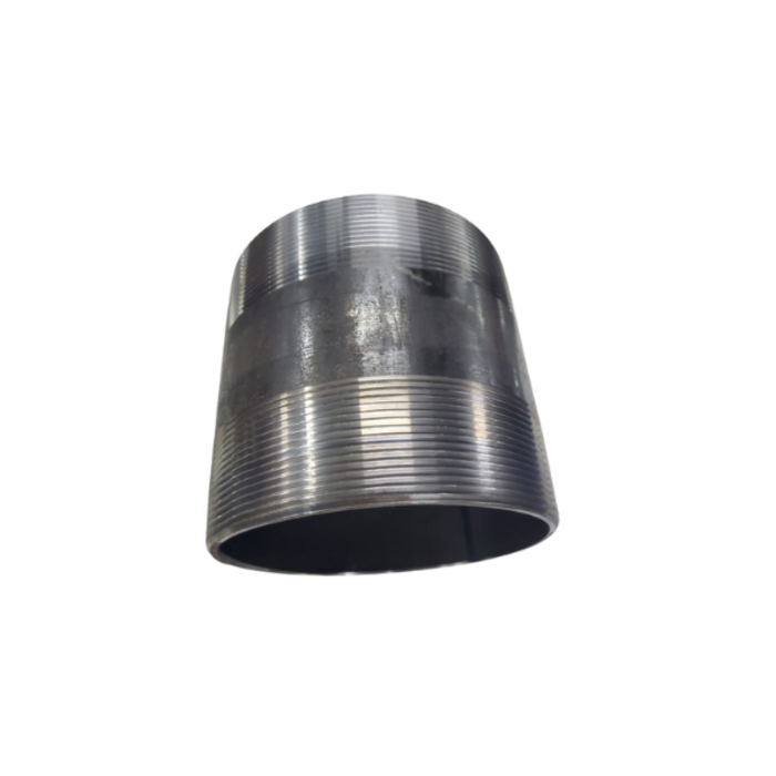 HAR9306 6"X6"-STANDARD BLACK STEEL PIPE NIPPLE