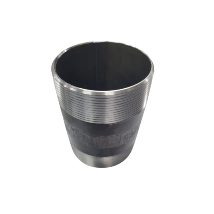 HAR9305 4"X6"-STANDARD BLACK STEEL PIPE NIPPLE