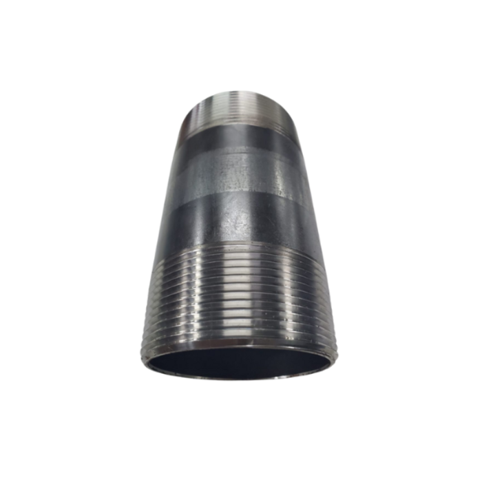 HAR9304 3"X6" - STANDARD BLACK STEEL PIPE NIPPLE