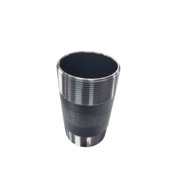 HAR9304 3"X6" - STANDARD BLACK STEEL PIPE NIPPLE