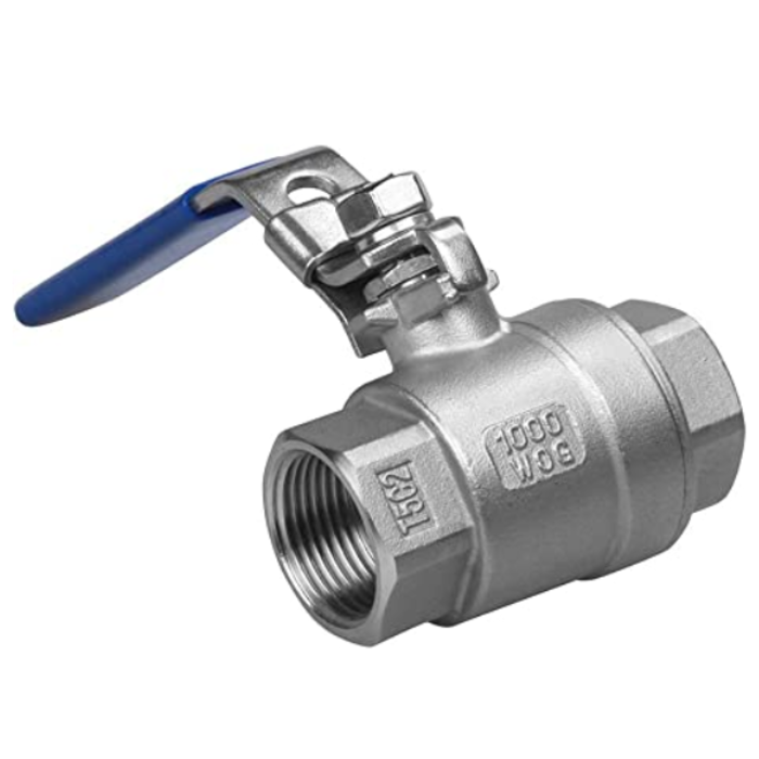 HAR9295 2-1/2" 1000WOG BALL VALVE - NPT - SS304