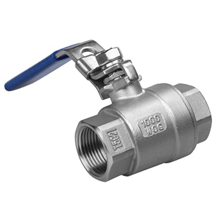HAR9292 1 1/4" -1000WOG BALL VALVE -NPT - SS304