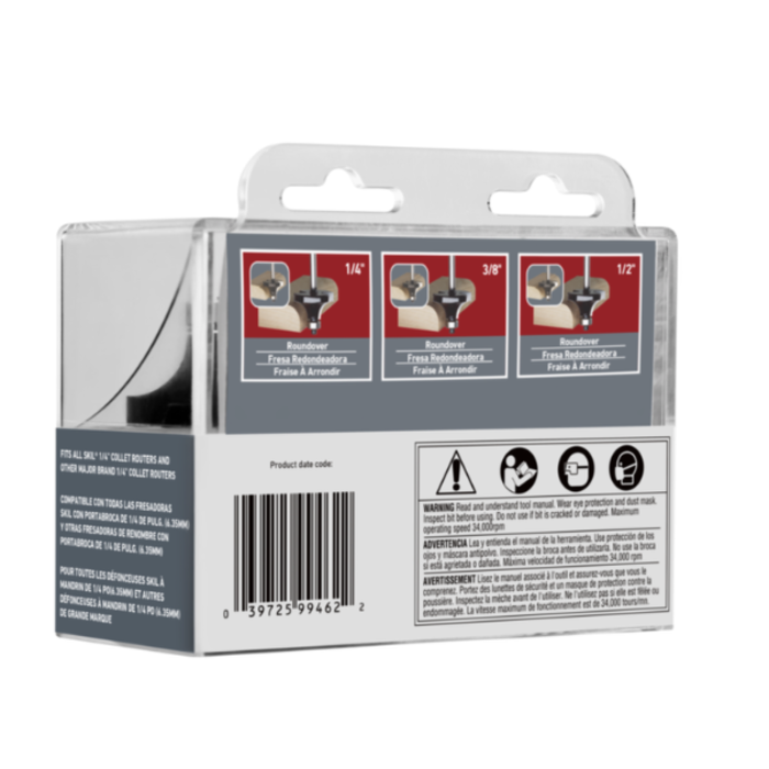 SKIL HAR9277 3 PCS SKILL ROUTER BIT SET - PART # 91002