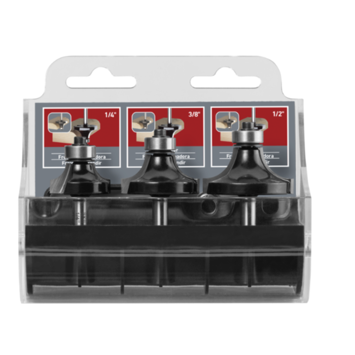 SKIL HAR9277 3 PCS SKILL ROUTER BIT SET - PART # 91002