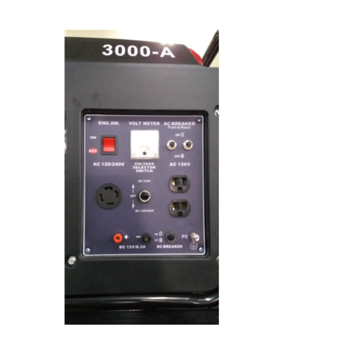 BETA STAR IND5342 3000A WATTS GASOLINE GENERATOR 110/220 VOLTS 60HZ BETA STAR-D/S