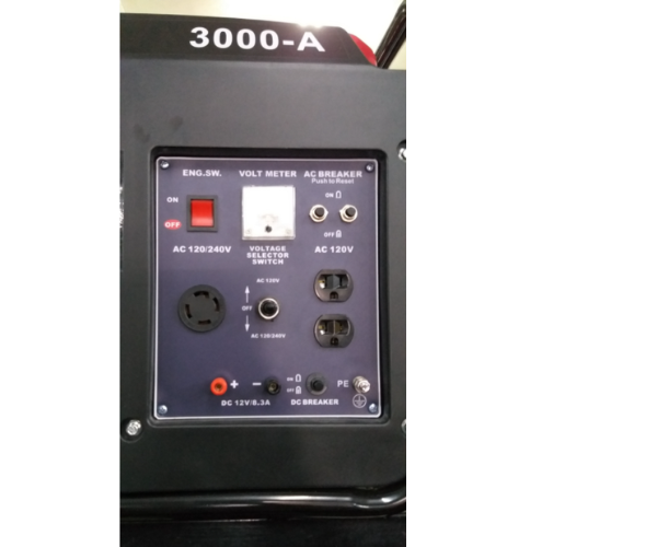 BETA STAR IND5342 3000A WATTS GASOLINE GENERATOR 110/220 VOLTS 60HZ BETA STAR-D/S