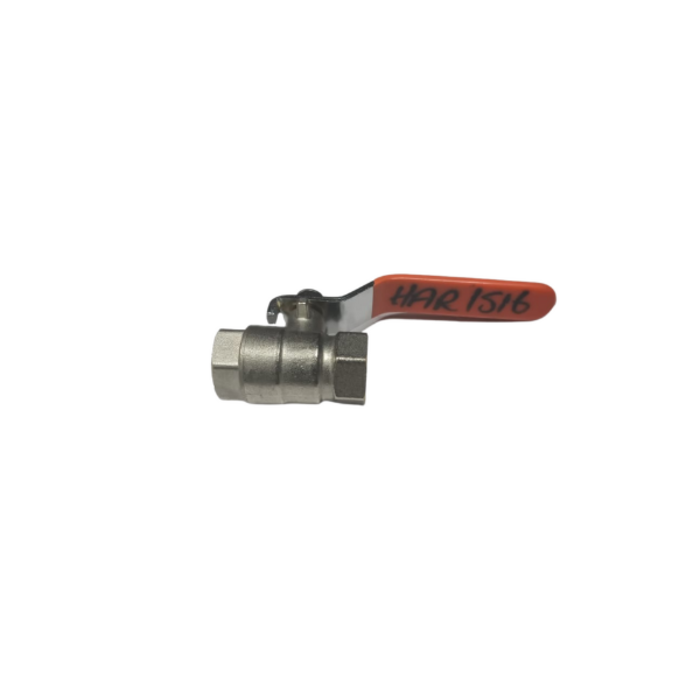 BETA STAR HAR1516 VALVE/BRASS 1/2" LEVER BALL VALVE NPT