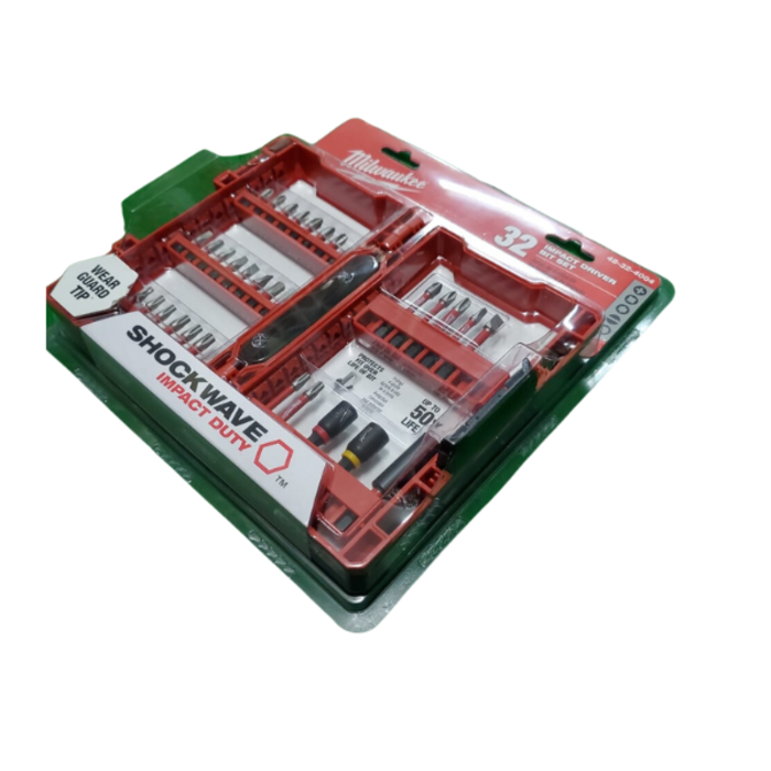 MILWAUKEE HAR9272 SHOCKWAVE IMPACT DRIVER BIT SET 32PC - 48272