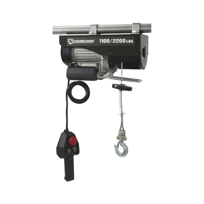 STRONGWAY IND5385 110V ELECTRIC HOIST 1100/2200LBS 4584154 {STRONGWAY}