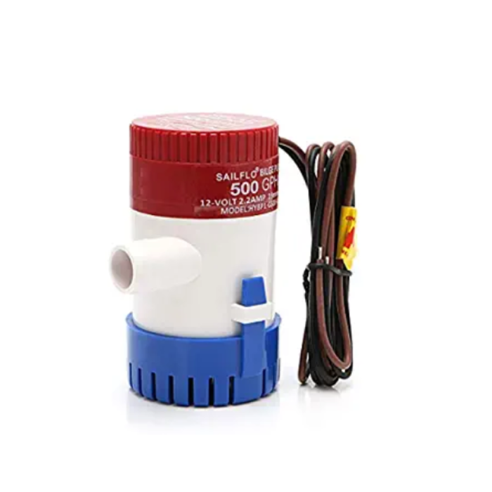 IND5391 PUMP/SUBMERSIBLE 500GPH 12VOLT