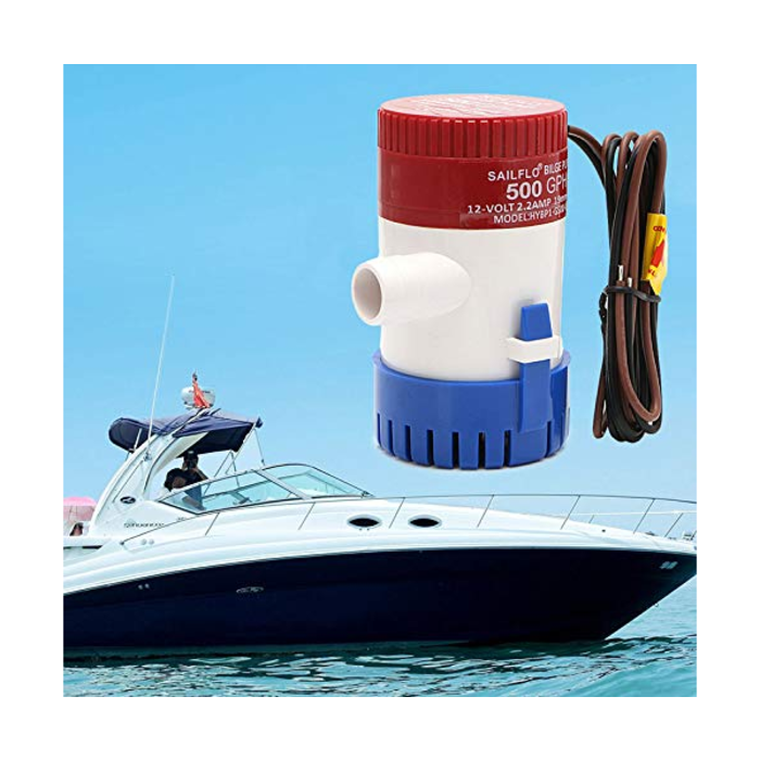 IND5391 PUMP/SUBMERSIBLE 500GPH 12VOLT