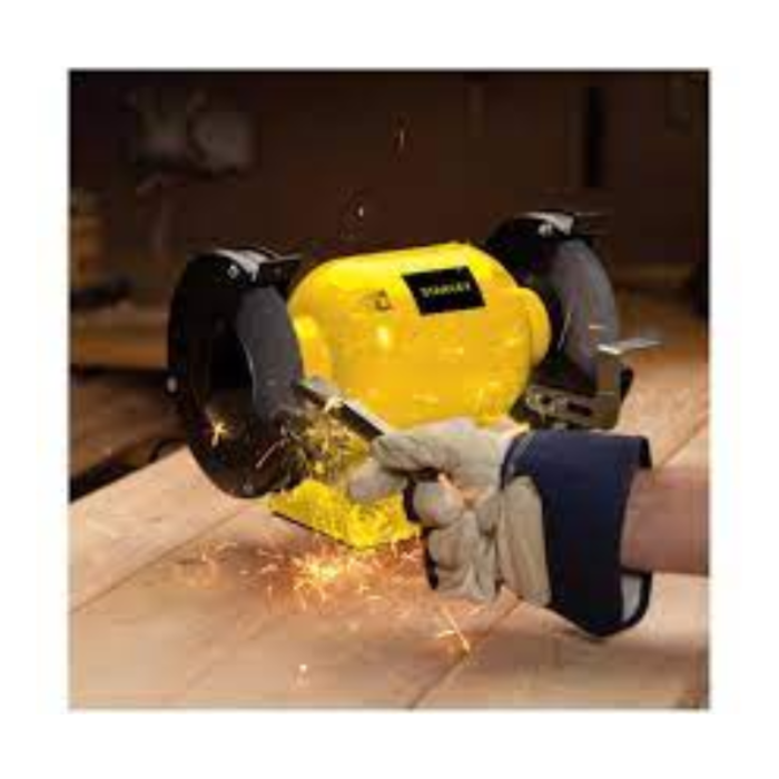 STANLEY IND5473 1/2 HP BENCH GRINDER-STANLEY STGB3715-B3-