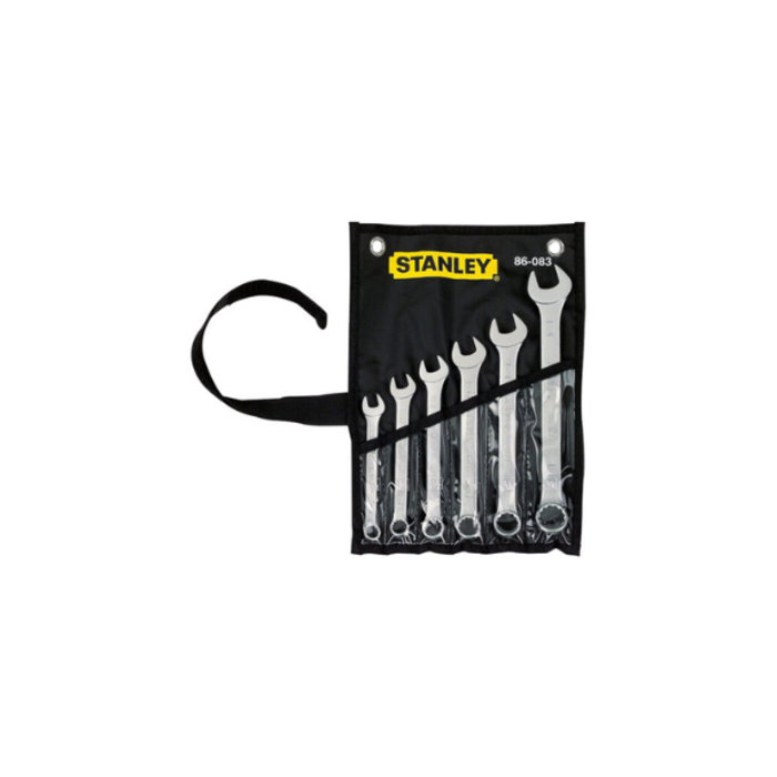 STANLEY HAR1924 WRENCH/SET 6PC 3/8"-3/4" 86-083