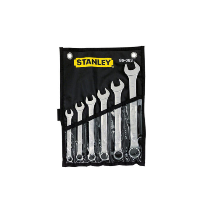 STANLEY HAR1924 WRENCH/SET 6PC 3/8"-3/4" 86-083