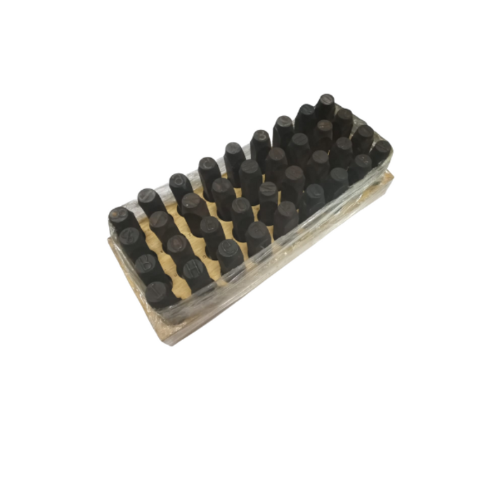 HAR1960 36PC STAMP KIT - WOOD BOX - 5/16 INCH