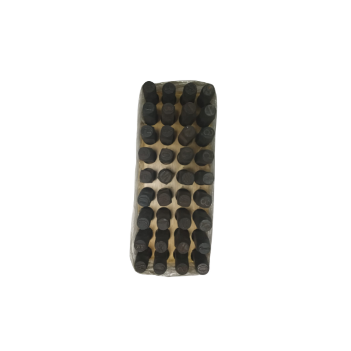 HAR1960 36PC STAMP KIT - WOOD BOX - 5/16 INCH