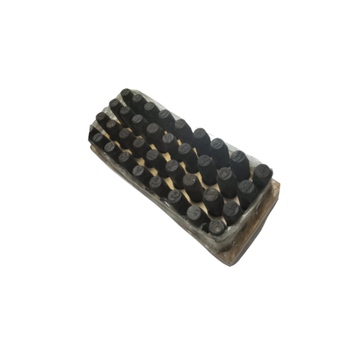 HAR1960 36PC STAMP KIT - WOOD BOX - 5/16 INCH