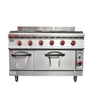 IRON CAPTAIN IND5488 6 BURNER STOVE AND GAS OVEN YS-RQ-6-B