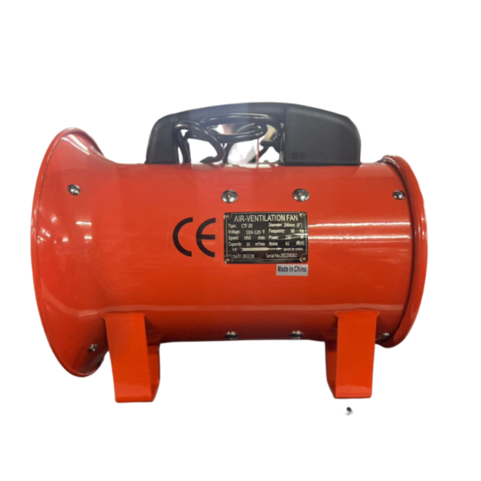 BETA STAR IND5493 8" BLOWER FAN 110V 60HZ/ VENTILATION FAN