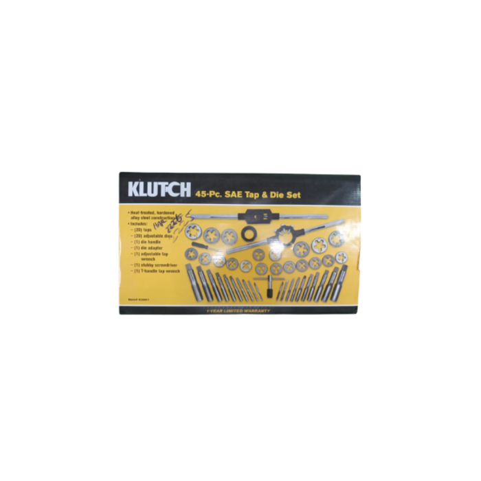 KLUTCH HAR2225 TAP & DIE SAE (SET) 45PCS 63681 IMPERIAL