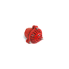 HAR2243 2'' METAL FOOT VAVLE RED COLOR-- WITH NPT THREADS