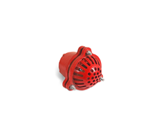 HAR2243 2'' METAL FOOT VAVLE RED COLOR-- WITH NPT THREADS