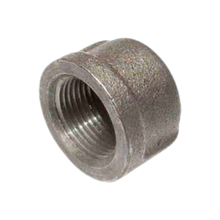 HAR2278 1" ROUND CAP BLACK IRON